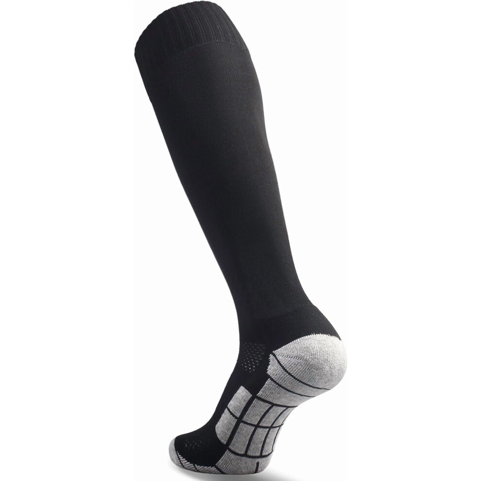 Soccer Socks (1/3/5 pairs) Team Sport Knee High Socks for Adult Youth Kids
