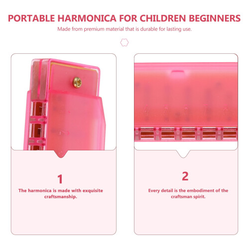 Draagbare mondharmonica voor kinderen, beginnersmondorgel 2