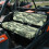 UTV Front Seat Covers Green Camo 2-Pack for Kawasaki Mule 3