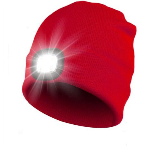 Καπέλο Mortic LED Beanie με φως – Επαναφορτιζόμενο καπέλο κεφαλής, ζεστό πλεκτό