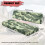 UTV Front Seat Covers Green Camo 2-Pack for Kawasaki Mule 8