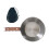 Camping Bowl with Wood Handle 1 Piece Black 5
