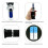 Handheld Brix Refractometer Honey Fruit Sugar Solution Brix 0-20% Optical Concentration Sugar Measuring Instrument,Simply Use 3