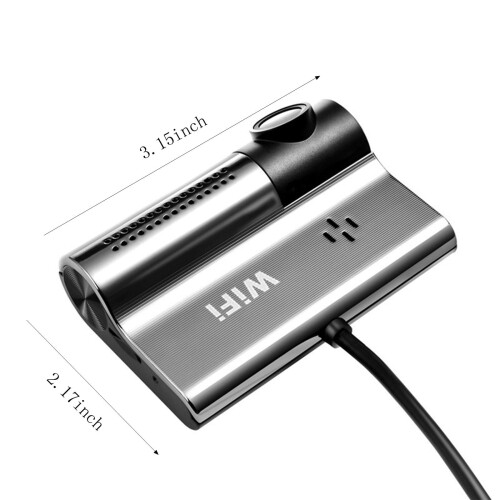 Dash Cam 1080P WiFi Ultra HD Front Camera with Night Vision 2