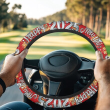 Golf Cart Steering Wheel Cover Compatible with Club Car