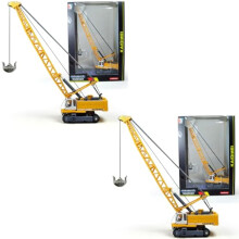 1:87 Ho Scale Tower Cable Crane, All-Alloy, Compatible with Train Models (2 PC)