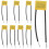 8Pcs Plastic Safety Capacitor with Flexible Wire for Home Electrical Devices 1