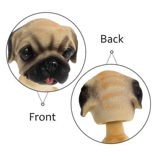 Resin bobblehead dog ornament for car dashboard 2