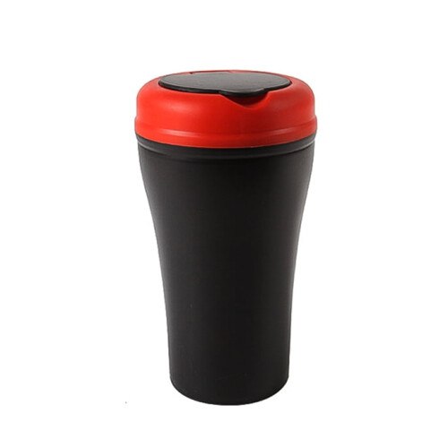 Car Trash Can Cup Holder Red Portable Mini