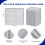 Wire Dishwashing Rag Reusable 12 pcs 7.87" x 7.87" 2