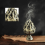Brûleur d'encens vintage avec plateau (1 pièce) 4