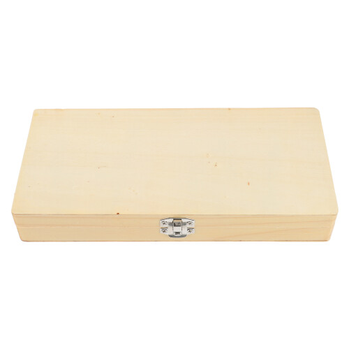 4Pièces Bois Pour Lames Microscope Stockage Numéroté Pratique 1