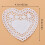 250Pcs White Lace Paper Doilies for Cake Decorating and Romantic Table Setting 2