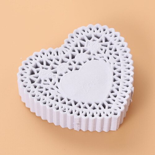 250Pcs White Lace Paper Doilies for Cake Decorating and Romantic Table Setting 2