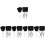 15Sets Scratch Lesezeichen Schwarz Basteln Geschenk 7