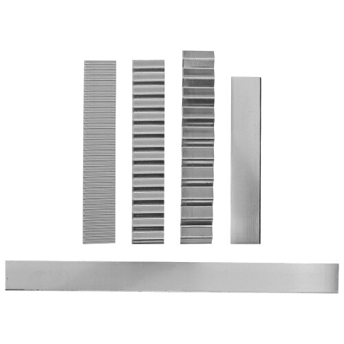 Clay Slicer Silver 5Pcs 7.86X0.71X0.04in 2