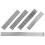 Clay Slicer Silver 5Pcs 7.86X0.71X0.04in 4
