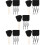15Sets Scratch Lesezeichen Schwarz Basteln Geschenk 10
