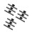 9Pièces Clips De Pages De En ABS Métal Noir Pour Partitions 7