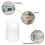 100Pièces Ouvre-Ampoules Transparent PP Pour Usage Médical 9