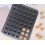 Durable 48 Cavity Cup Cake Molds Gray Silicone Baking Tray for Baking 4
