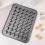 Durable 48 Cavity Cup Cake Molds Gray Silicone Baking Tray for Baking 6