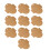 Heart Clasp Envelope Set Brown 4x6 Inch 10 or 50 pcs 1
