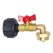 Universal Propane Tank Adapter with High Pressure Hose for Camping Stoves Heaters and Outdoor Appliances