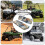 UTV Seat Covers Waterproof 2 Pack for Kawasaki Mule 4010 5