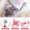 4Pcs Pet Hamster Water Bottles Automatic Cage Hanging Drinking Bottle 4