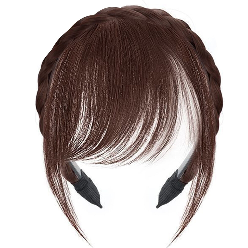 Unisex Natural Lookings Bangs Headband Wigs Hairpiece Hairhoop For Women Various Hairstyles Synthetic Fibre Hair Bangs