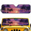 Purple Sunset Palm Trees Windshield Sunshade for Jeep 2