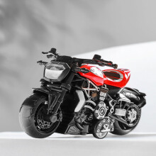 Toy Motorcycle Small Toy Motorcycle for Toddlers Toyss' Alloy Simulation Motorcycles Toy Cars Ornaments Street Vendors Toys