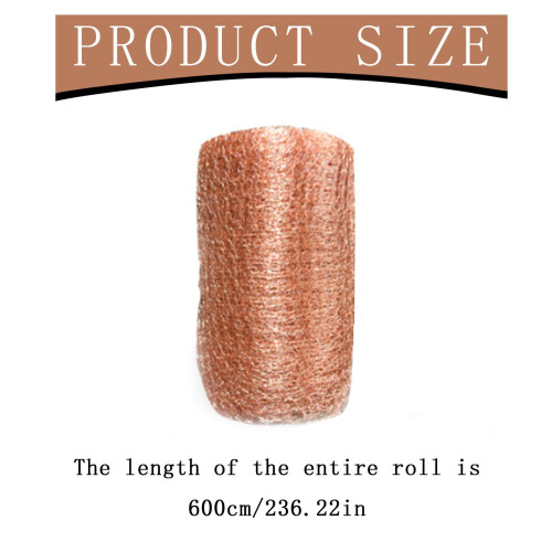 Copper Mesh for Rodent Control 6-Pack 2