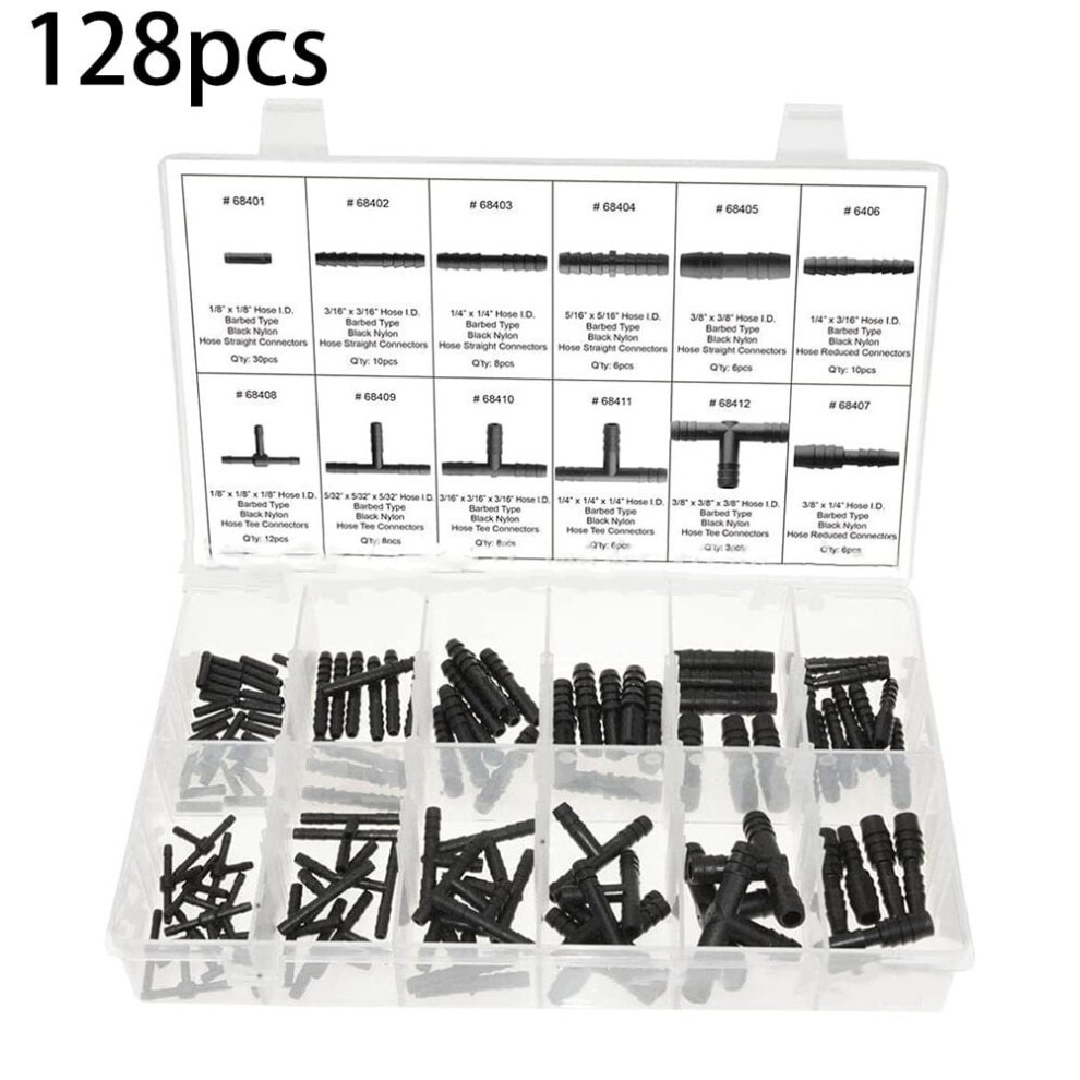 Car Hose Connector Assortment Reducer Set 113 Pieces 9170372695133