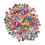 Acrylic Letter Beads Round 1200 pcs 1