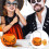 Κουβάδες για Halloween με κεράσματα ή κόλπα – Πλαστικοί κουβάδες σε σχήμα κολοκύθας 2