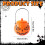Pumpaformad Halloween-godishink, plast, 1 st. 3