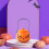 Pumpaformad Halloween-godishink, plast, 1 st. 5