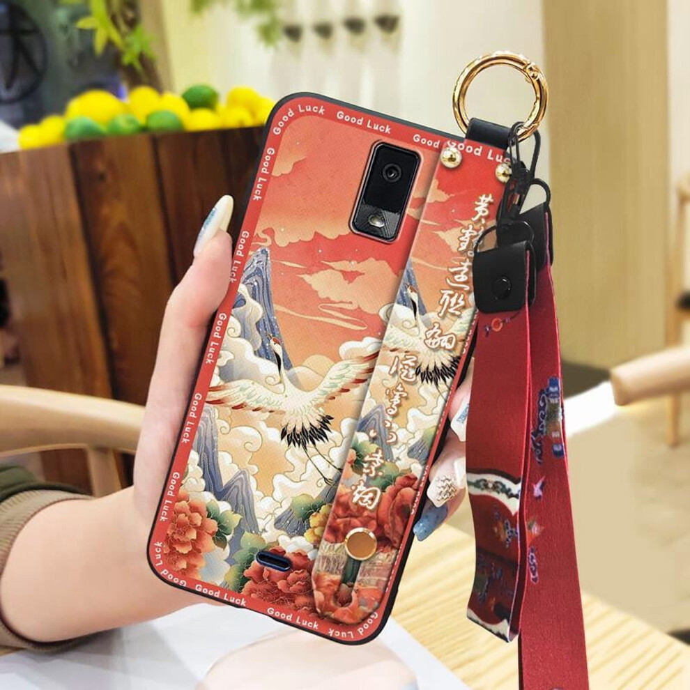 Blu View3/B140dl Phone Case With Ring, Kickstand, Wristband, Anti-Dust, Shockproof, Waterproof Â Compatible With Blu View3/B140dl 9377112622750
