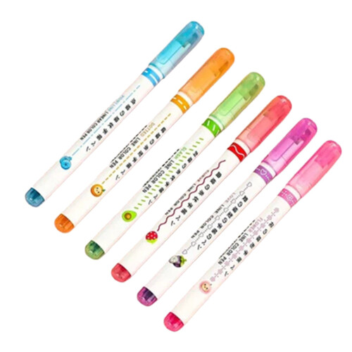 2026 Clearance Highlighter Pen Creative Highlighter Roller Marker Pen 1ML