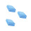 3Pcs Extra Warm Blue Flannel Fleece Blankets for Winter Use 5