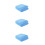 3Pcs Extra Warm Blue Flannel Fleece Blankets for Winter Use 7