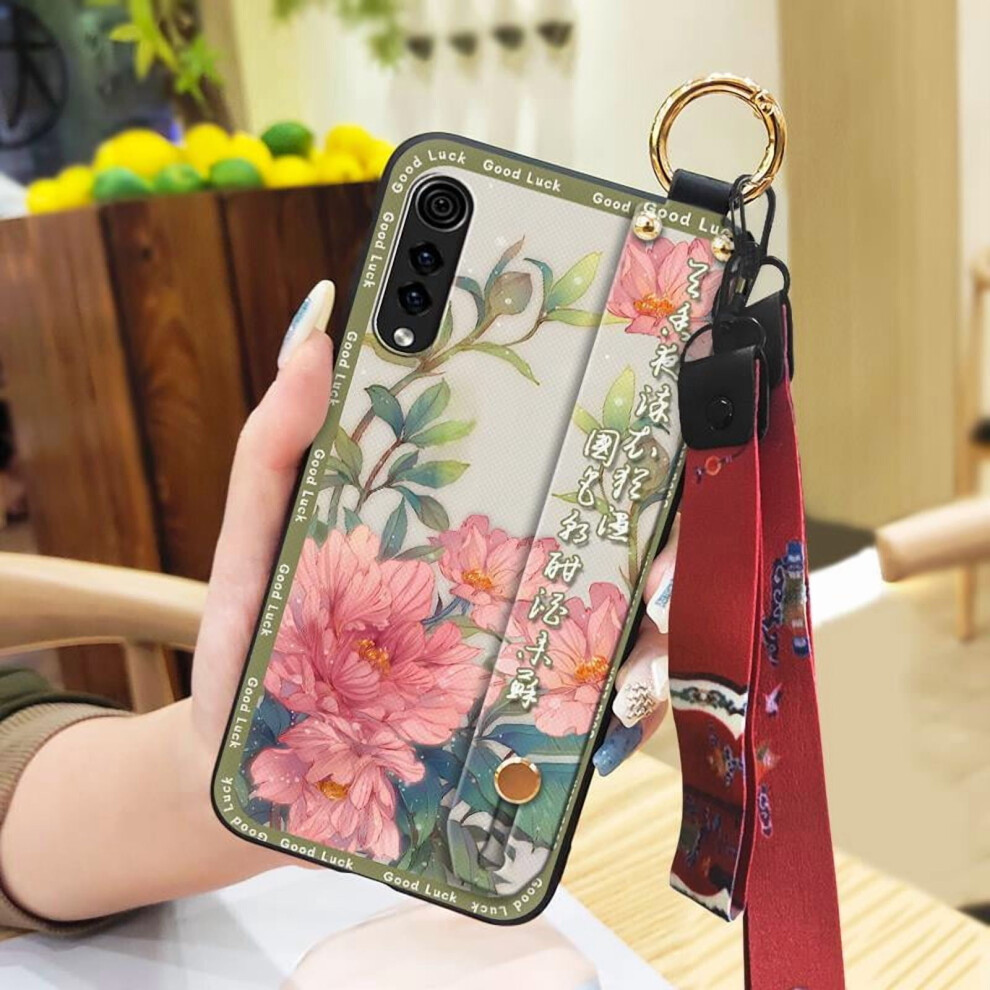 Lg Velvet 4G/5G Phone Case Â Shockproof, Dust-Resistant, Kickstand, Ring Holder, Wrist Strap, Soft Silicone Back Cover 9399596740492