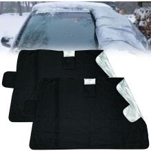 Weatherforce 360 All-Weather Sunshade Ice Cover 2pk – Windshield Protector for Ice, Snow & Sun (Compatible with Most Cars)