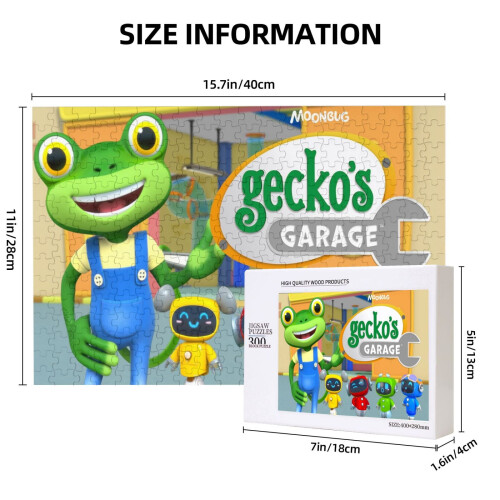 Gecko's Garage Jigsaw Puzzle 300 Pieces 1