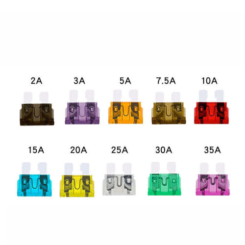 Car Fuse Assortment Kit Standard Blade 120 Pcs 1