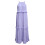 Dames Boho Maxi Jurk Paars L 3