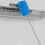 Microfiber Extendable Hand Duster, Washable, Telescoping Pole (9.44"-28.3"), Blue, Compatible with Car/Computer/AC/TV 2