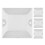 Reflective Driveway Markers White Plastic 4 pcs 1